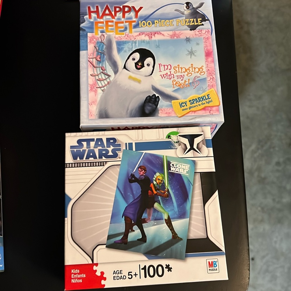 2 x 100 piece puzzles